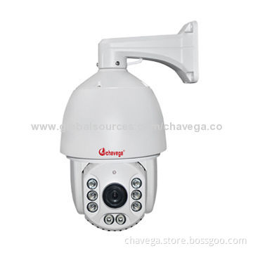 Waterproof IR middle speed PTZ dome camera, 800TVL, 27X, 120m IR